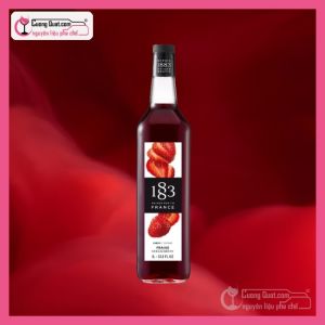 1883 Siro Dâu Tây 1L (1 thùng giảm 5k - 3 thùng giảm 6k - 5 thùng giảm 7k)