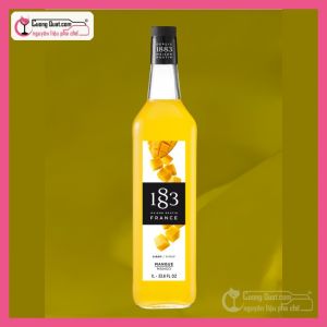 1883 Siro Xoài 1L (1 thùng giảm 5k - 3 thùng giảm 6k - 5 thùng giảm 7k)