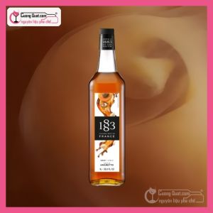 1883 Siro Hạt Mơ Amaretto 1L (1 thùng giảm 5k - 3 thùng giảm 6k - 5 thùng giảm 7k)
