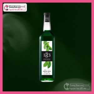 1883 Siro Bạc Hà Xanh 1L (1 thùng giảm 5k - 3 thùng giảm 6k - 5 thùng giảm 7k)