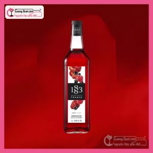1883 Siro Trái Mọng Tổng Hợp Grenadine 1L (1 thùng giảm 5k - 3 thùng giảm 6k - 5 thùng giảm 7k)