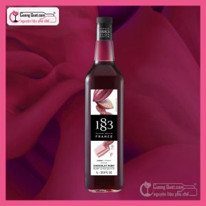 1883 Siro Sô Cô La Hồng Ruby 1L (1 thùng giảm 5k - 3 thùng giảm 6k - 5 thùng giảm 7k)