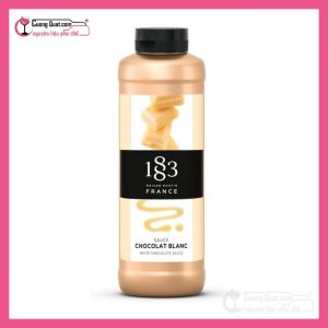 1883 Sốt Sô Cô La Trắng 500g (1 thùng giảm 2k - 3 thùng giảm 3k - 5 thùng giảm 5k)