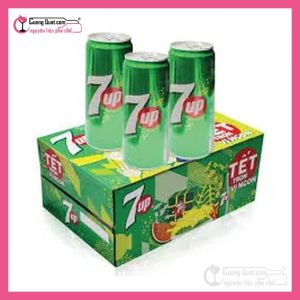 Nước 7 up lon Việt - Thùng 24 lon