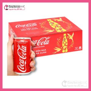Nước Coca cola lon - Thùng 24 lon