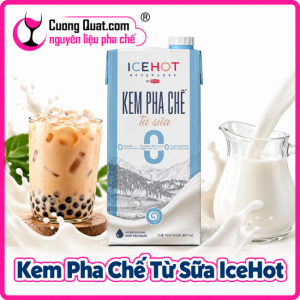 ICEHOT [hộp nhỏ] Kem Béo Vị Sữa 500g(Mua 1 thùng giảm 2k mỗi hộp)