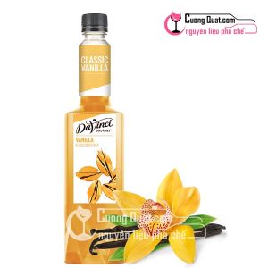 Siro Davinci Vanilla 750ml (1 thùng giảm 5k - 3 thùng giảm 6k - 5 thùng giảm 7k)