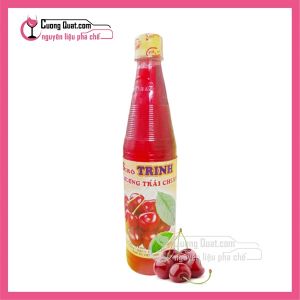 Siro Trinh Cherry 600ml (1 thùng giảm 5k - 3 thùng giảm 6k - 5 thùng giảm 7k)