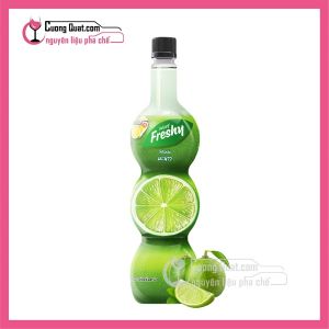 Siro Freshy Chanh Xanh 710ml (1 thùng giảm 5k - 3 thùng giảm 6k - 5 thùng giảm 7k)