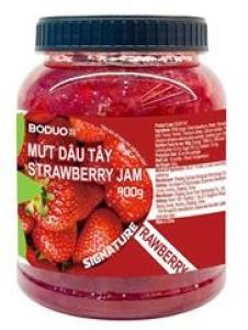 Mứt Boduo Dâu Tây 900g (1 thùng giảm 5k - 3 thùng giảm 6k - 5 thùng giảm 7k)