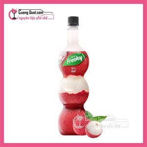 Siro Freshy Vải 710ml (1 thùng giảm 5k - 3 thùng giảm 6k - 5 thùng giảm 7k)