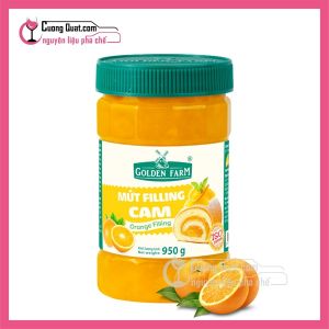 Mứt Filling GoldenFarm Cam 950g (1 thùng giảm 2k - 3 thùng giảm 3k - 5 thùng giảm 4k)