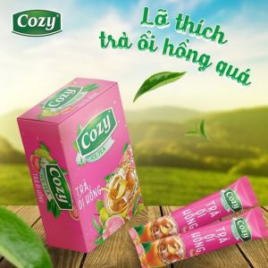 Trà Cozy Hòa Tan Ổi Hồng 240g (1 thùng giảm 2k - 5 thùng giảm 3k)