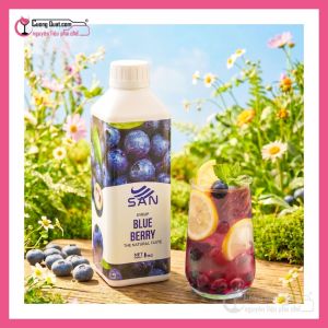 Syrup Việt Quất Berry 1Kg SAN ( 1 thùng giảm 5k - 3 thùng giảm 6k - 5 thùng giảm 7k )