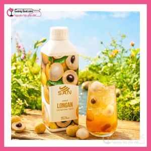 Syrup Long Nhãn 1Kg SAN ( 1 thùng giảm 5k - 3 thùng giảm 6k - 5 thùng giảm 7k )