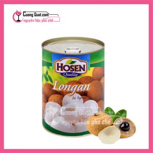 Hosen Nhãn Ngâm Nước Đường 565g (1 thùng giảm 2k - 5 thùng giảm 3k)