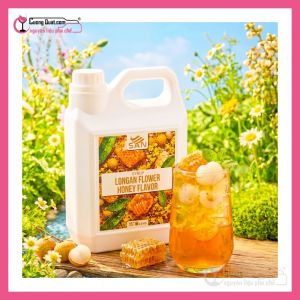Syrup Mật Ong Hoa Nhãn SAN Chai 2.5Kg ( Mua 1 thùng giảm 5k - 3 thùng giảm 6k - 5 thùng giảm 7k )
