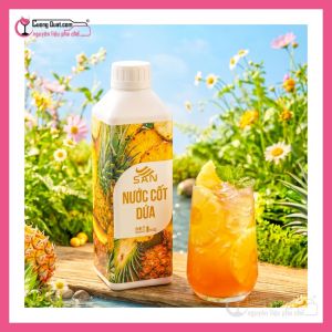 Nước Cốt Dứa 1Kg SAN ( 1 thùng giảm 5k - 3 thùng giảm 6k - 5 thùng giảm 7k )