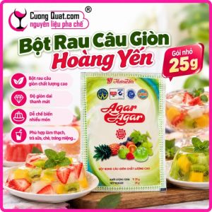 Hoàng Yến Bột Rau câu Giòn (gói nhỏ 25g)