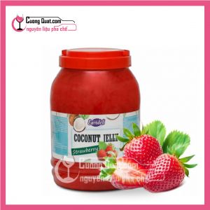 Eurodeli Thạch Dừa Nguyên Vị 3.8kg (1 thùng giảm 5k - 3 thùng giảm 6k - 5 thùng giảm 7k)