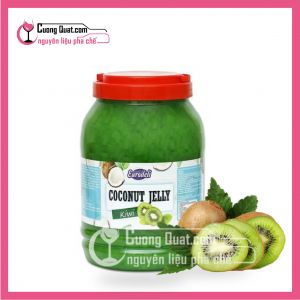Eurodeli Thạch Dừa Kiwi 3.8kg (1 thùng giảm 5k - 3 thùng giảm 6k - 5 thùng giảm 7k)