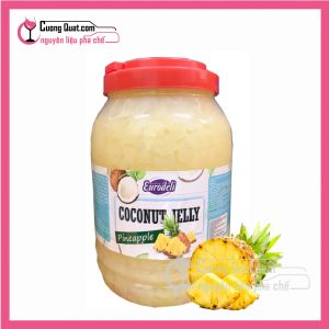 Eurodeli Thạch Dừa Thơm 3.8kg (1 thùng giảm 5k - 3 thùng giảm 6k - 5 thùng giảm 7k)
