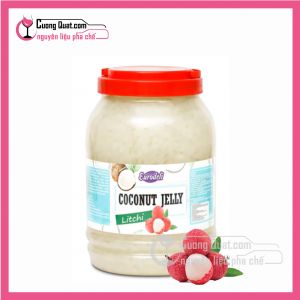 Eurodeli Thạch Dừa Vải 3.8kg (1 thùng giảm 5k - 3 thùng giảm 6k - 5 thùng giảm 7k)