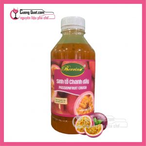 Berrino Sinh Tố Chanh Dây 1L (1 thùng giảm 2k - 5 thùng giảm 3k - 10 thùng giảm 4k)