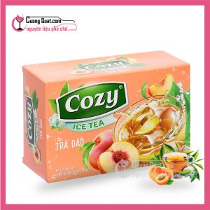 Cozy Trà Hòa Tan Đào (1 thùng giảm 2k - 5 thùng giảm 3k)