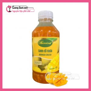 Berrino Sinh Tố Xoài 1L (1 thùng giảm 2k - 5 thùng giảm 3k - 10 thùng giảm 4k)