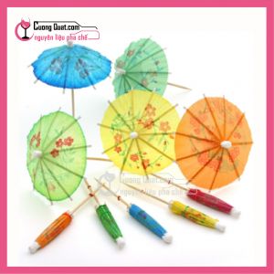 (Dụng Cụ)Dù cây Giấy 100 cái - hộp