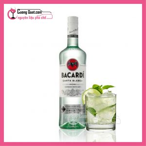 Bacardi White - Trắng Rum (CTKM: Mua 1T giảm 2k mỗi chai, có thể mix)