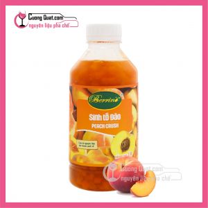 Berrino Sinh Tố Đào 1L (1 thùng giảm 2k - 5 thùng giảm 3k - 10 thùng giảm 4k)