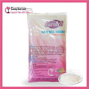 Eurodeli Trân Châu 3Q Taiwan Trắng 2kg (1 thùng giảm 5k - 3 thùng giảm 6k - 5 thùng giảm 7k)