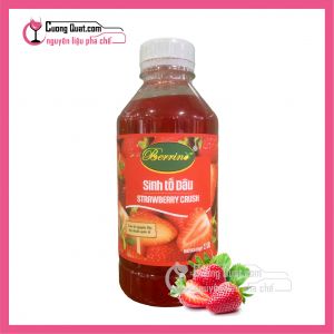 Berrino Sinh Tố Dâu 1L (1 thùng giảm 2k - 5 thùng giảm 3k - 10 thùng giảm 4k)