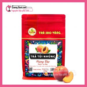 Sao Vàng Túi Nhúng Trà Đào (1 thùng giảm 2k - 5 thùng giảm 3k)