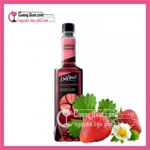 Davinci Siro Dâu 750ml (1 thùng giảm 5k - 3 thùng giảm 6k - 5 thùng giảm 7k)