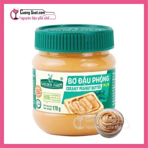 Goldenfarm Bơ Đậu Phộng Mịn 170g (1 thùng giảm 2k)