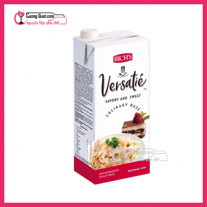 Richs Kem Whipping Versatie 1L (1 thùng giảm 2k)