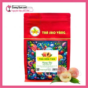 Sao Vàng Trà Hòa Tan Đào 500g (5 gói giảm 2k - 10 gói giảm 3k - 20 gói giảm 5k)