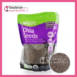 Absolute Organic Hạt Chia Úc 1kg (1 thùng giảm 5k - 3 thùng giảm 6k - 5 thùng giảm 7k)