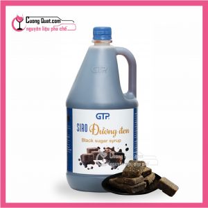 GTP Siro Đường Đen 2.5kg - 1.9L (1 thùng giảm 5k - 3 thùng giảm 6k - 5 thùng giảm 7k)