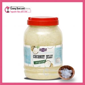 Eurodeli Thạch Dừa Nguyên Vị 3.8kg (1 thùng giảm 5k - 3 thùng giảm 6k - 5 thùng giảm 7k)