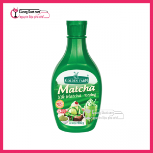 GoldenFarm Sốt Trà Xanh 630g (1 thùng giảm 2k - 3 thùng giảm 3k - 5 thùng giảm 4k)