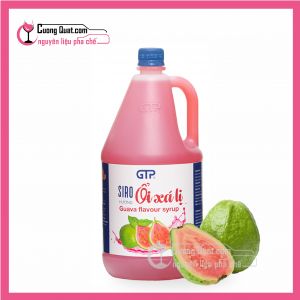 GTP Siro Ổi Hồng 2.5kg - 1.9L (1 thùng giảm 5k - 3 thùng giảm 6k - 5 thùng giảm 7k)