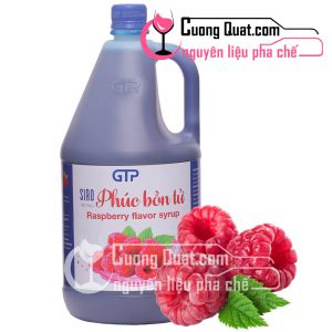 GTP Siro Phúc Bồn Tử 2.5kg - 1.9L (1 thùng giảm 5k - 3 thùng giảm 6k - 5 thùng giảm 7k)