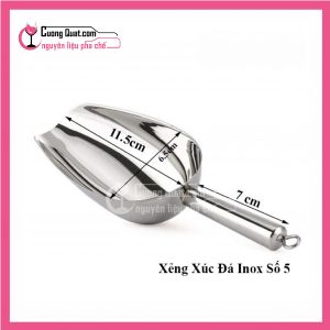 (DC) Xẻng Xúc Đá Inox Số 5