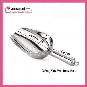 (DC) Xẻng Xúc Đá Inox Số 4