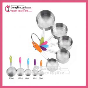 (DC) Bộ Muỗng Đong Inox Lớn