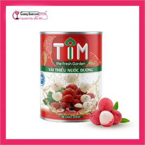 TIM Vải Ngâm Nước Đường 560g (1 thùng giảm 2k - 5 thùng giảm 3k)